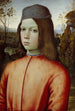 Portrait d'un garçon - Pinturicchio — vista dell’opera