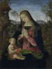Vergine con Bambino - Pinturicchio — vista dell’opera
