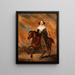 Amazone - Piotr Michałowski — quadro incorniciato alla parete