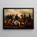 Détachement de hussards autrichiens - Piotr Michałowski — quadro incorniciato alla parete