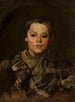 Ritratto del figlio dell'artista - Piotr Michałowski — vista dell’opera