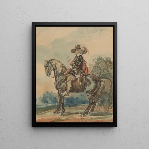 Piotr Michaowski - Rider in a West European outfit.webp