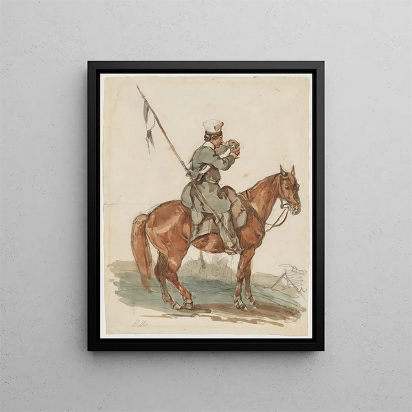 Piotr Michaowski - Soldier of Volhynia Cavalry in 1831.webp