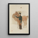 Palefrenier avec un cheval - Piotr Michałowski — quadro incorniciato alla parete