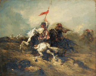 Charge de cavaliers turcs - Piotr Michałowski — vista dell’opera