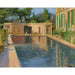 Riproduzione del dipinto Piscine, Sud della Francia - Sir John Lavery