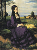 Dame in viola - Pál Szinyei Merse — vista dell’opera