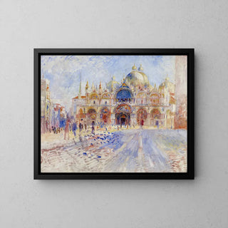 La piazza San Marco, Venezia - Pierre-Auguste Renoir