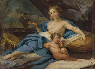 Placido Costanzi - Reclining Venus.webp