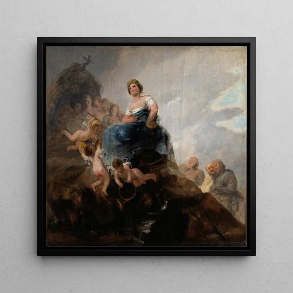Francisco de Goya - Poetry and Poets.webp