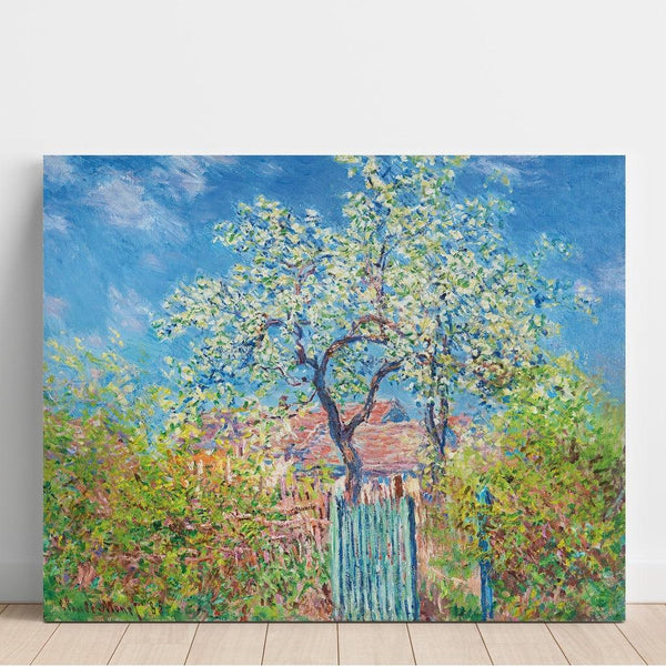 Riproduzione del dipinto Poirier in Fiore - Claude Monet