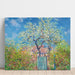 Riproduzione del dipinto Poirier in Fiore - Claude Monet