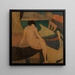 Pesce nero - Blanche Lazzell — quadro incorniciato alla parete