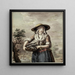 Poissonnière - Maria Margaretha la Fargue — quadro incorniciato alla parete
