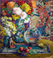 Pesci, frutta e fiori - Kathryn E Cherry — vista dell’opera