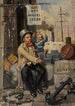 Uomo con una marionetta - Polikarp Gumiński — vista dell’opera