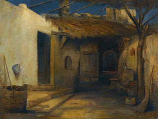 Una corte - Polychronis Lembesis — vista dell’opera