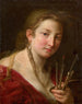 Allégorie della pittura - Pompeo Batoni — vista dell’opera