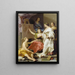 Allegoria delle arti - Pompeo Batoni — quadro incorniciato alla parete
