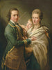 Arthur Saunders Gore, visconte di Sudley, successivamente 2° conte di Arran 1734-1809 e sua moglie - Pompeo Batoni — vista dell’opera