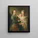 Arthur Saunders Gore, visconte di Sudley, successivamente 2° conte di Arran 1734-1809 e sua moglie - Pompeo Batoni — quadro incorniciato alla parete