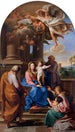 La Vierge à l'Enfant avec les saints Joseph, Zacharie et Élisabeth et le petit Saint Jean - Pompeo Batoni — vista dell’opera