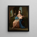 Mary Taylour, viscontessa di Headfort, successivamente contessa di Bective e marchesa di Headfort - Pompeo Batoni — quadro incorniciato alla parete