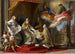 Il Papa Benedetto XIV che presenta l'encyclique Ex Omnibus al Conte di Stainville, futuro Duca di Choiseul - Pompeo Batoni — vista dell’opera