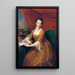 Portrait de Lady Margaret Georgiana Poyntz - Pompeo Batoni — quadro incorniciato alla parete