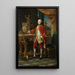Portrait d'un jeune homme - Pompeo Batoni — quadro incorniciato alla parete
