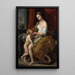 Vénus caressant Cupidon - Pompeo Batoni — quadro incorniciato alla parete