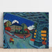 Riproduzione del dipinto Ponte ferroviario sulla via Löbtauer a Dresda - Ernst Ludwig Kirchner