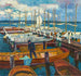 Pontile sul Wannsee - Philipp Franck — vista dell’opera