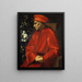 Ritratto di Cosimo de' Medici il Vecchio - Pontormo Jacopo Carucci — quadro incorniciato alla parete