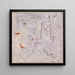 Portale da giardino K - Paul Klee — quadro incorniciato alla parete