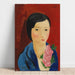 Riproduzione del dipinto Ritratto - Moïse Kisling
