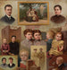 Ritratto collettivo della famiglia Kalinowski con l'autoritratto del pittore - Adrian Gbocki — vista dell’opera