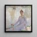 Ritratto di Anna de Weert - Emile Claus — quadro incorniciato alla parete
