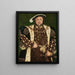 Riproduzione del dipinto Ritratto di Enrico VIII, Re d'Inghilterra - Hans Holbein il Giovane