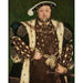 Riproduzione del dipinto Ritratto di Enrico VIII, Re d'Inghilterra - Hans Holbein il Giovane