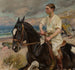 Ritratto di Hérthier de Boislambert a cavallo - Wojciech Kossak — vista dell’opera