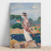Riproduzione del dipinto Ritratto di Irène in un Paesaggio - Henri Lebasque