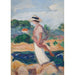 Riproduzione del dipinto Ritratto di Irène in un Paesaggio - Henri Lebasque