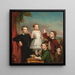Ritratto di bambini - George Augustus Baker Jr — quadro incorniciato alla parete