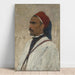 Riproduzione del dipinto Ritratto di un arabo - Wilhelm Kuhnert