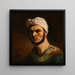 Ritratto di un Calabrese - Jacques-Raymond Brascassat — quadro incorniciato alla parete