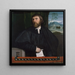 Ritratto di un uomo - Moretto Da Brescia — quadro incorniciato alla parete