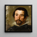 Ritratto di un uomo - Seguace di Diego Velázquez — quadro incorniciato alla parete
