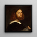 Ritratto di un uomo - Tiziano — quadro incorniciato alla parete