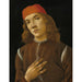 Riproduzione del dipinto Ritratto di un giovane - Sandro Botticelli